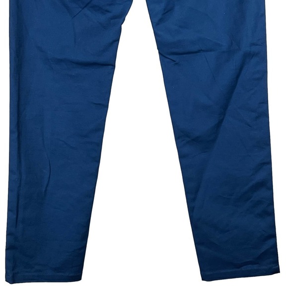 THE PHLUID PROJECT GENDER INCLUSIVE CROSSOVER ANKLE PANT BLUE NWT SIZE SMALL - Picture 7 of 13